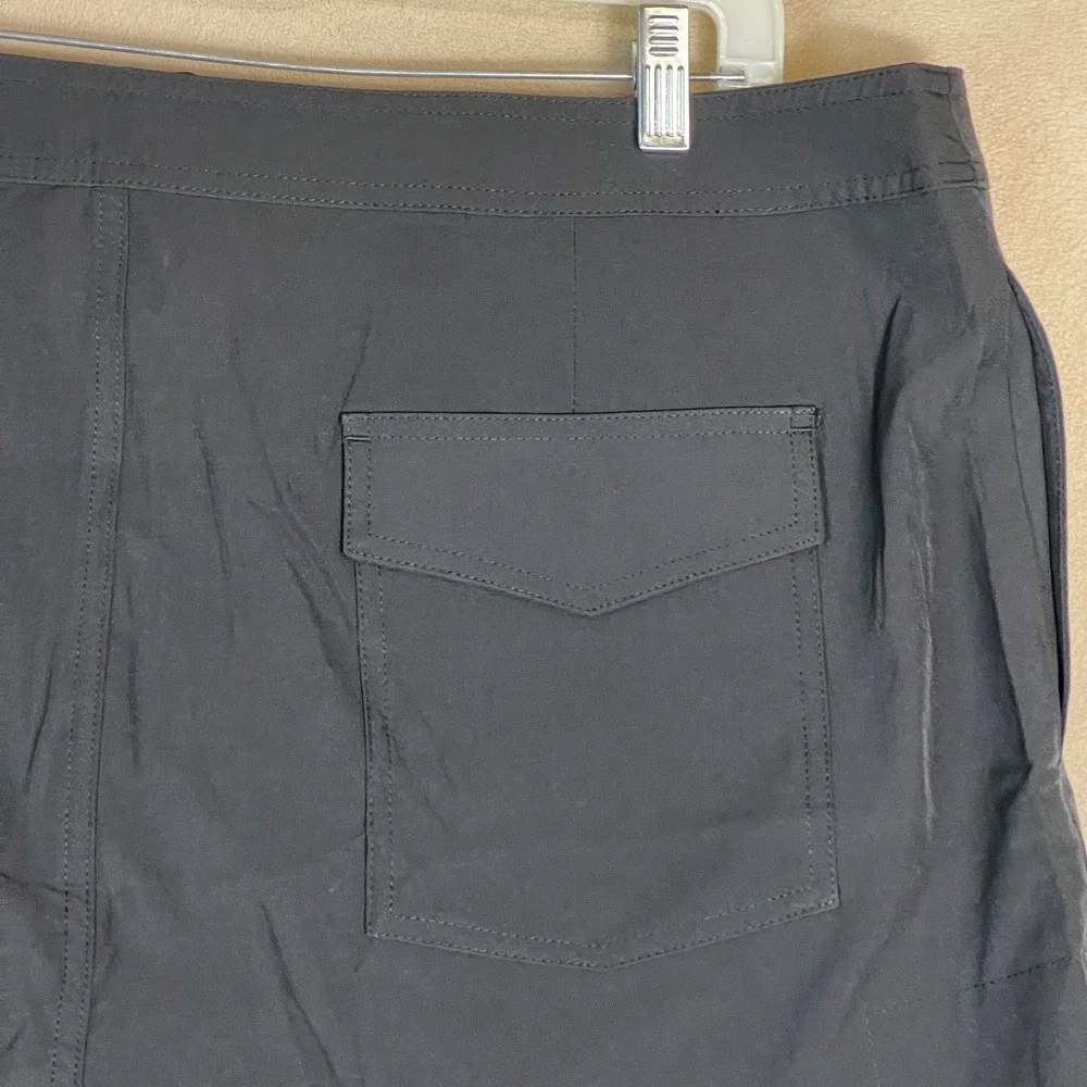 BYLT Shorts Mens 40 PCF_SHO Black Performance Stretch Boardshorts NEW